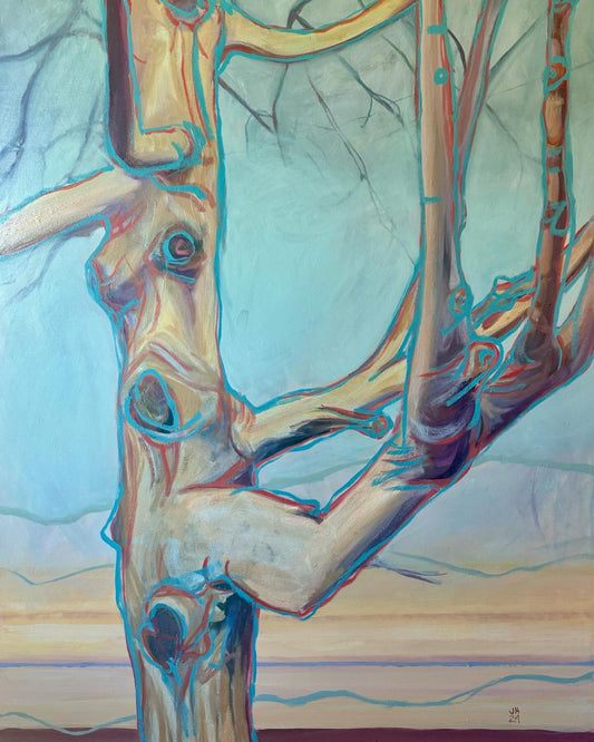 Tree, Oil on canvas, 36" x 48"