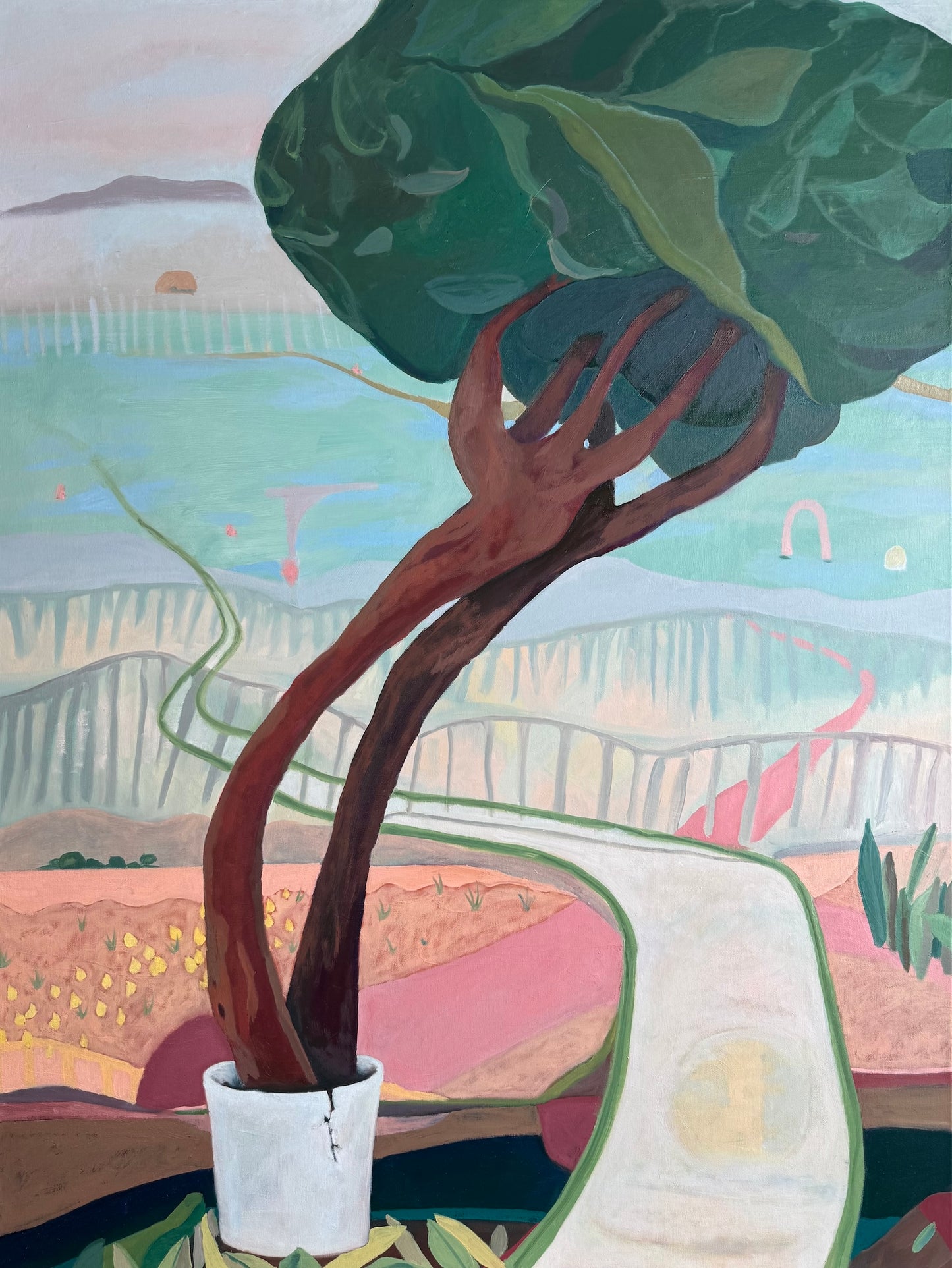 The Distance, Oil on Canvas, 40x30", 2026