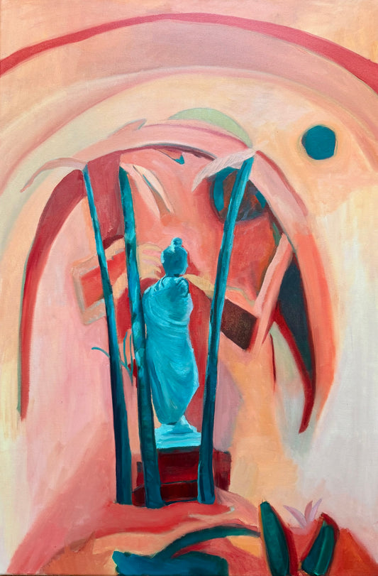 Cellophane, Oil on Canvas, 24x36"
