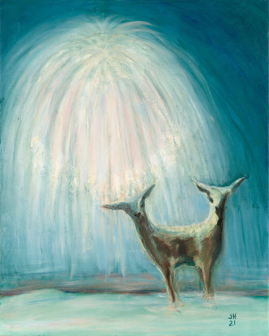 Mild Chaos (oil painting) - sold